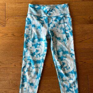 Athleta Girl Tie Dye Powervita Capri